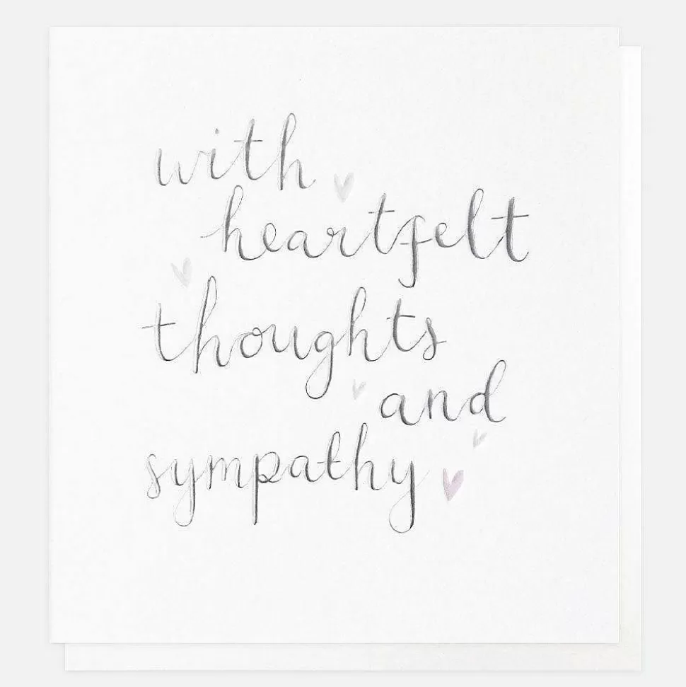 Cheap Heartfelt Thoughts Sympathy Card Sympathy Cards