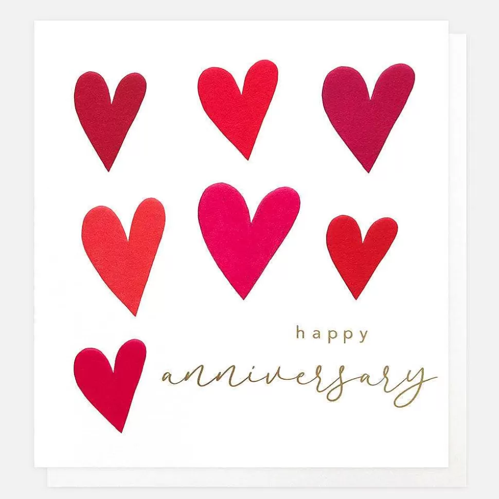 Best Hearts Anniversary Card Anniversary Cards