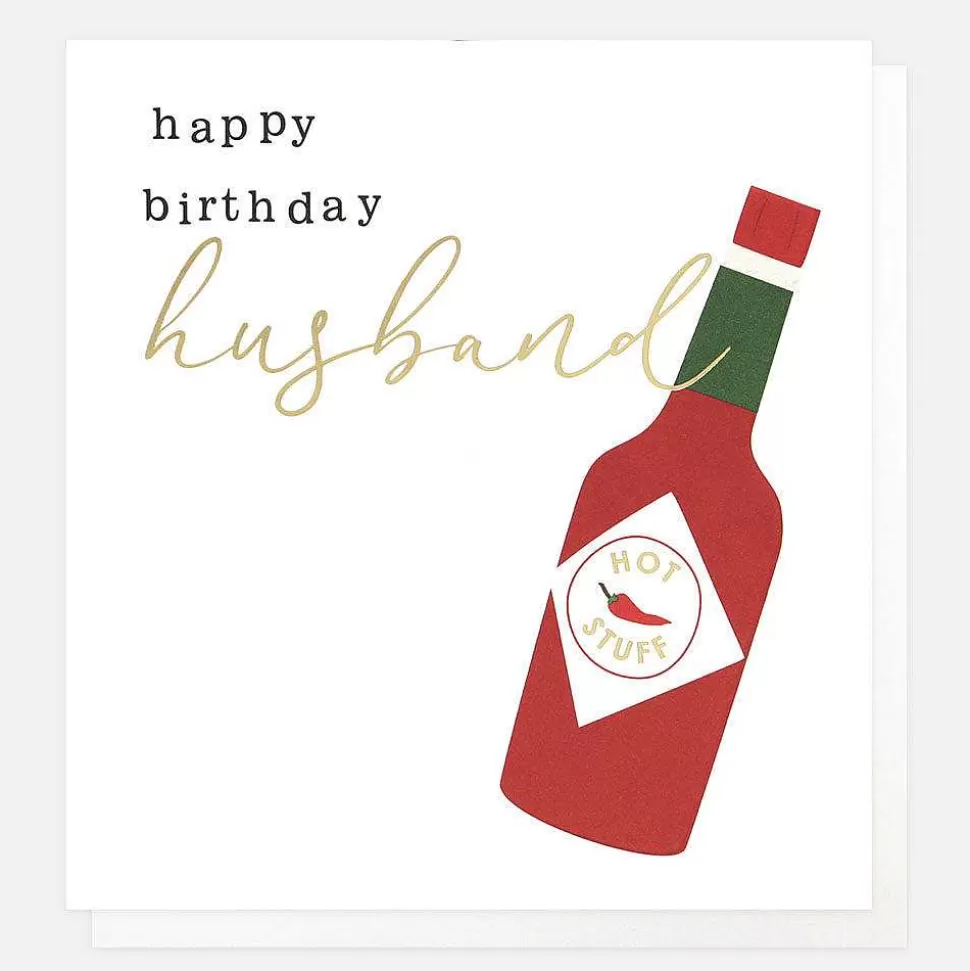 Clearance Hot Sauce Birthday Card For Husband Male Relation