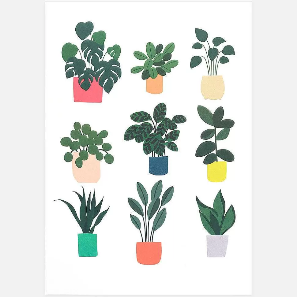 Outlet House Plants Wall Art Wall Art