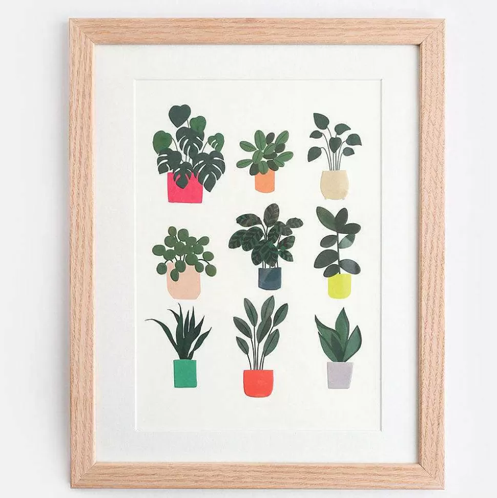 Outlet House Plants Wall Art Wall Art