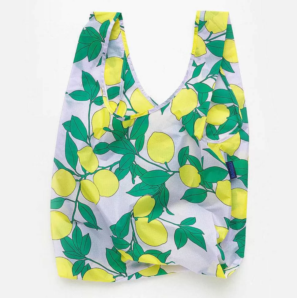 Clearance Lemon Shopper Bag Foldaway Shopper Bags & Lunch Bags