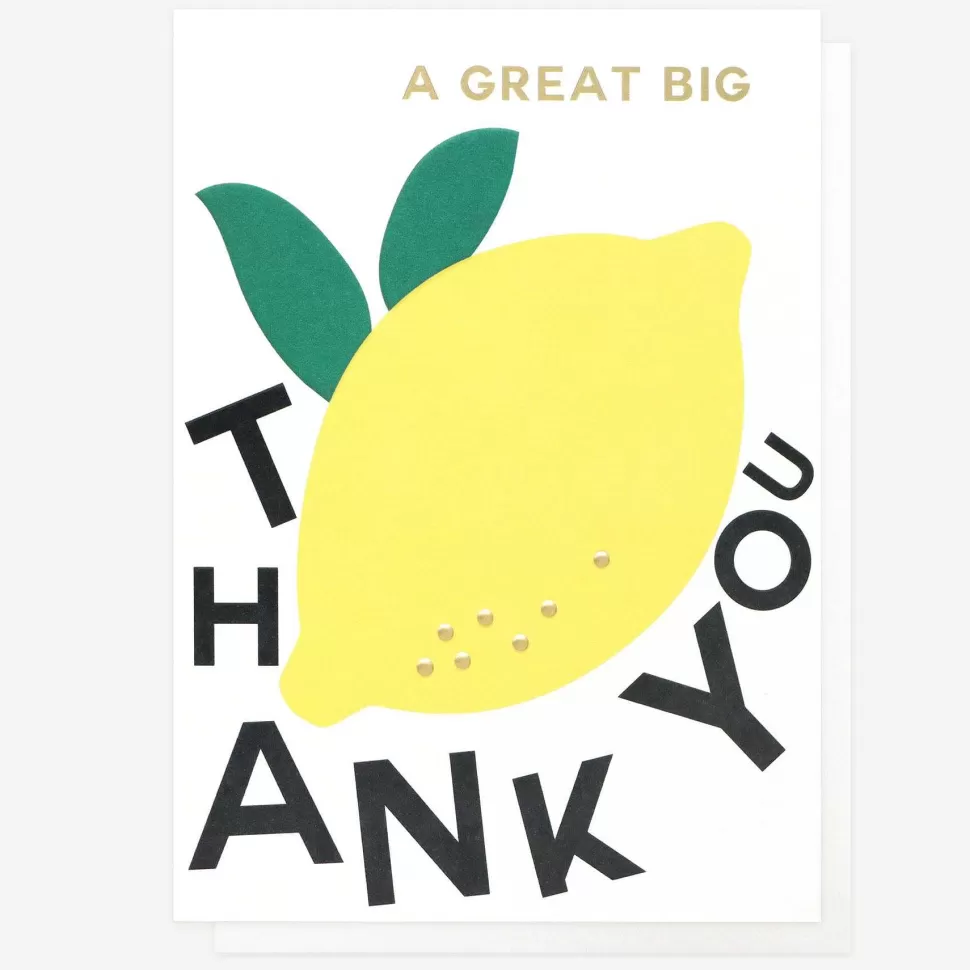 Best Lemon Thank You Card Thank You Cards