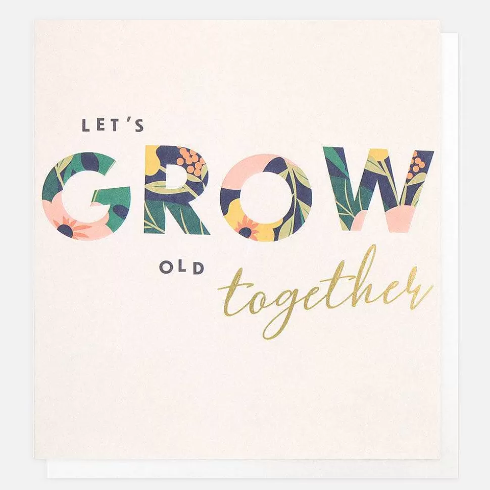 Best Let's Grow Old Together Anniversary Card Anniversary Cards