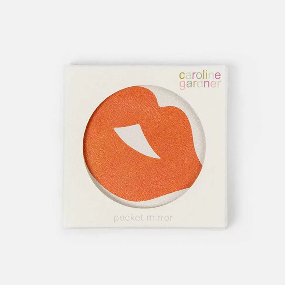 Outlet Lips Round Pocket Mirror Pocket Mirrors