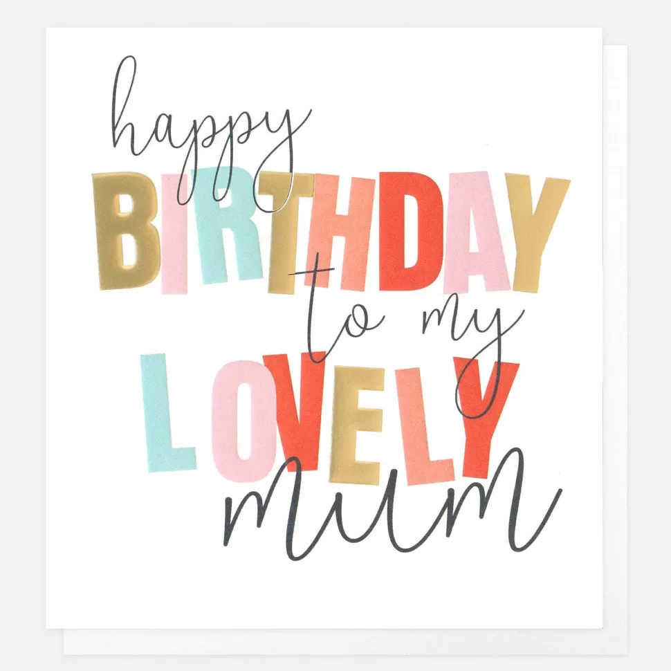 Outlet Lovely Birthday Card For Mum Female Relation