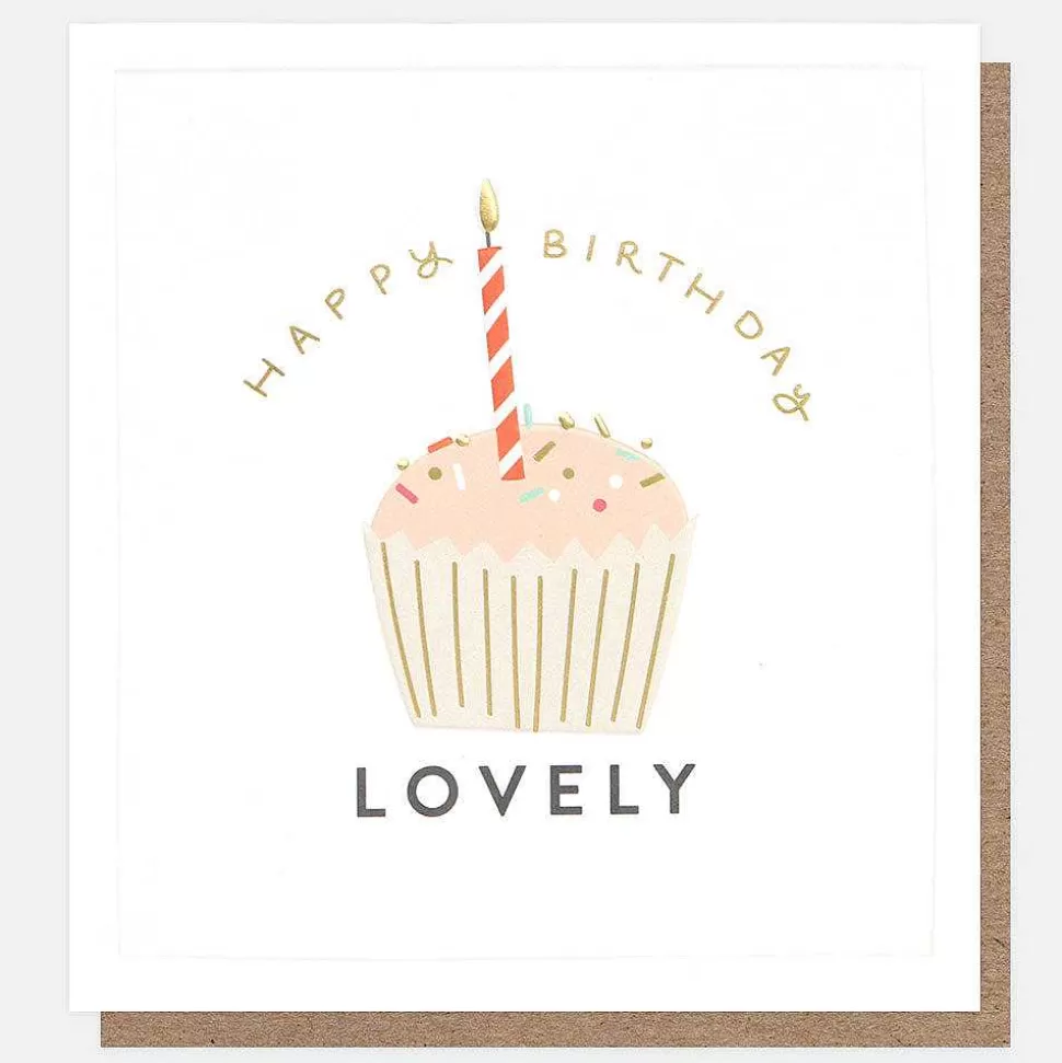 Cheap Lovely Cupcake Happy Birthday Card For Her