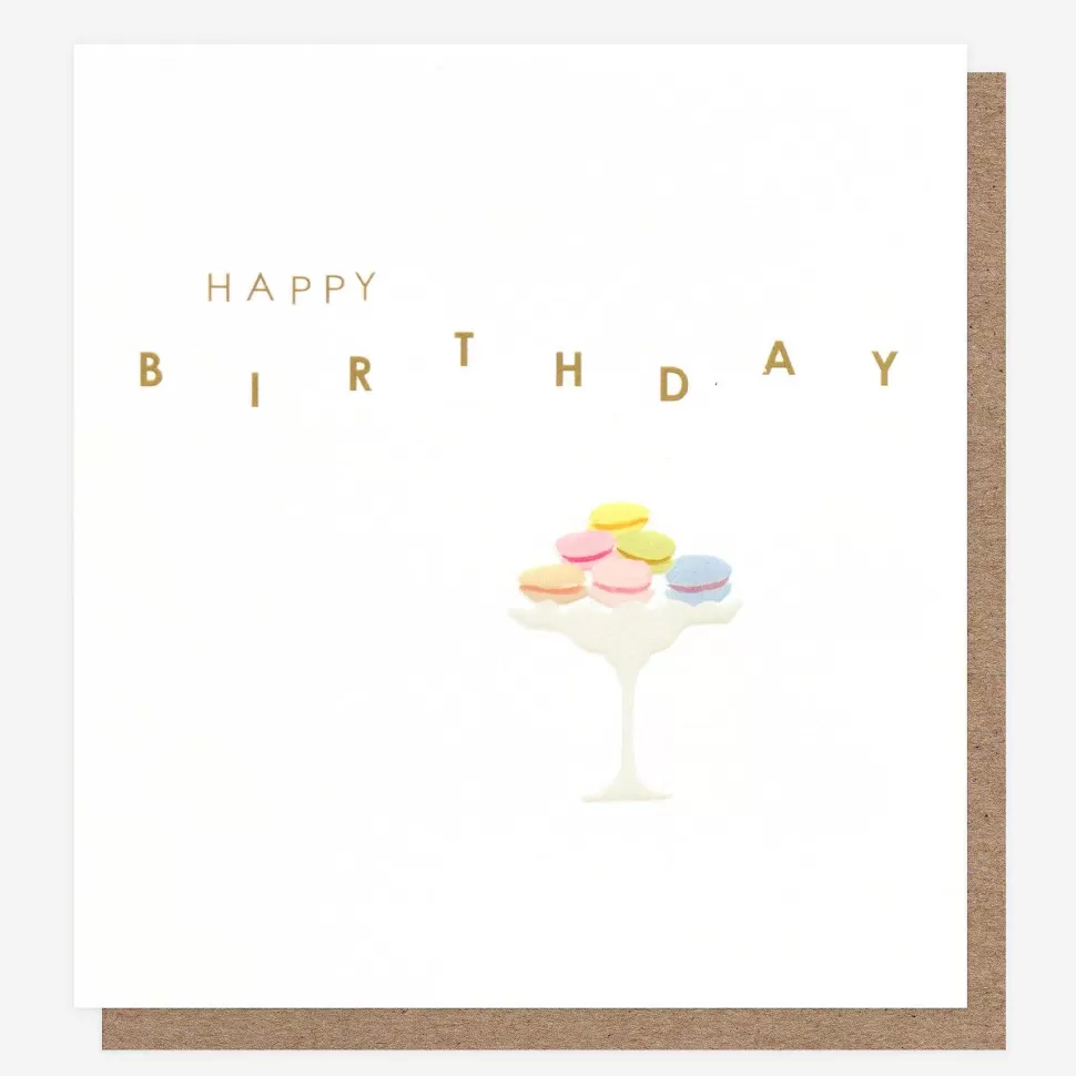 Cheap Macaroons Birthday Card For Her