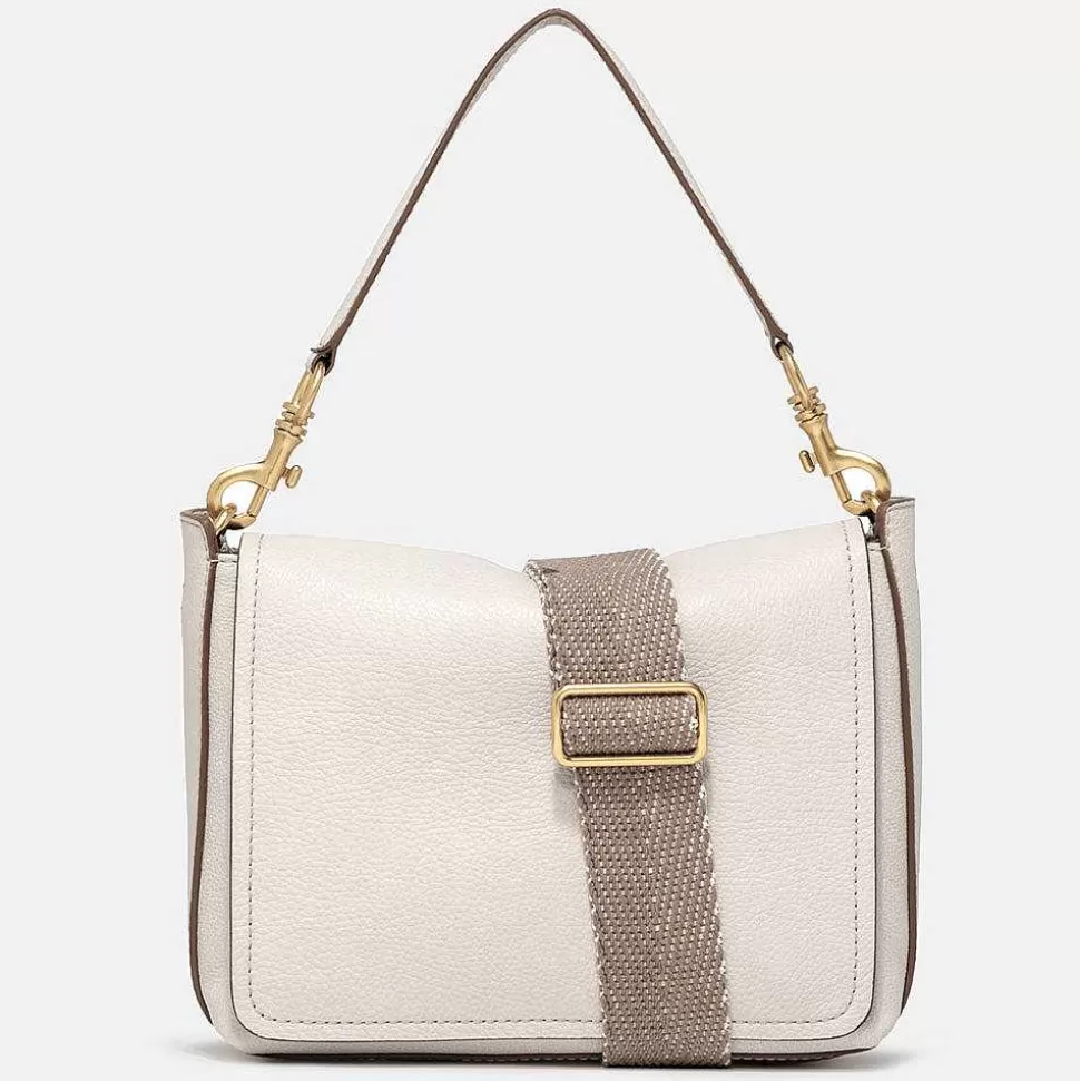 Outlet Marble Leather Tea Flap Bag Shoulder Bags