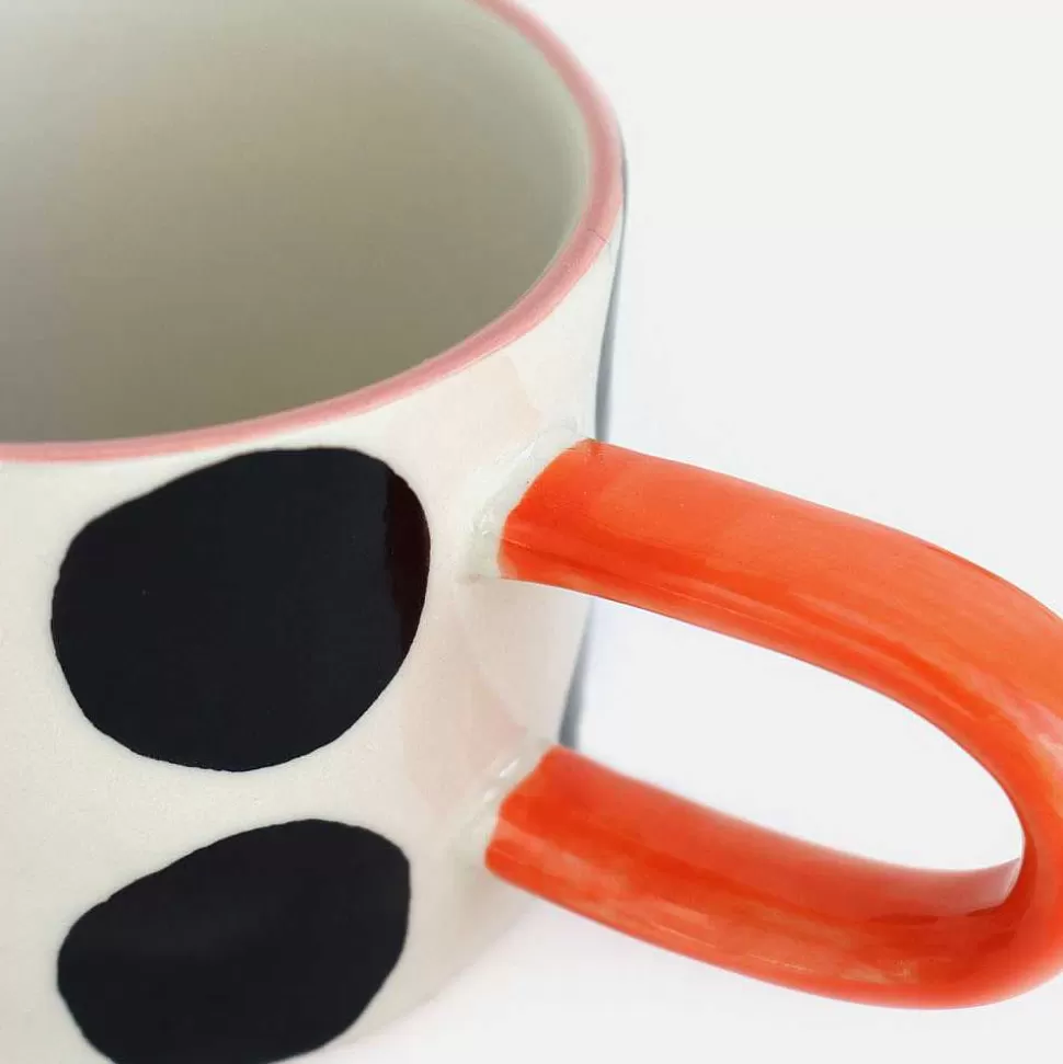 Fashion Mono Big Spot Mug Drinkware