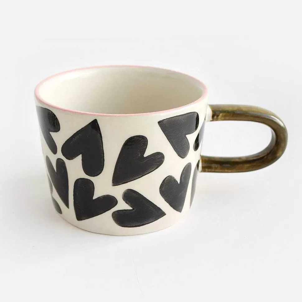 Best Mono Hearts Mug Drinkware