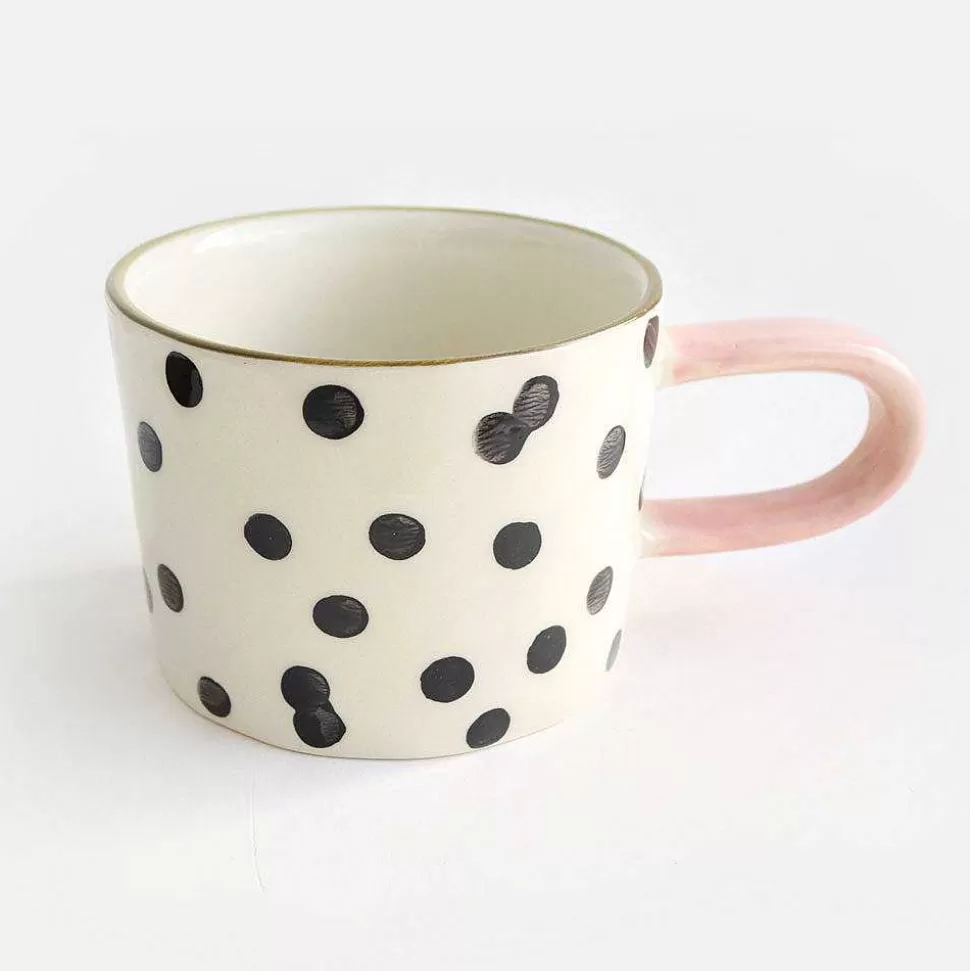 Sale Mono Small Spots Mug Drinkware