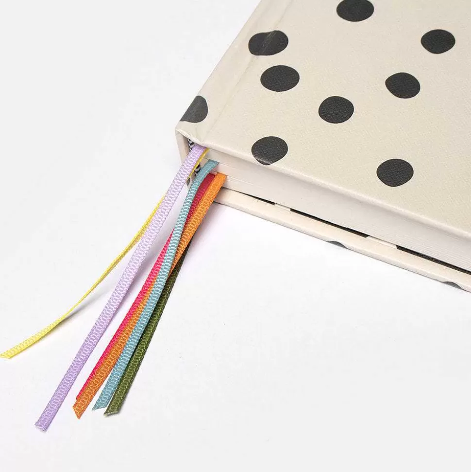 Discount Mono Spot 'Pretty Organised' Multi Ribbon Hardback Notebook Notebooks