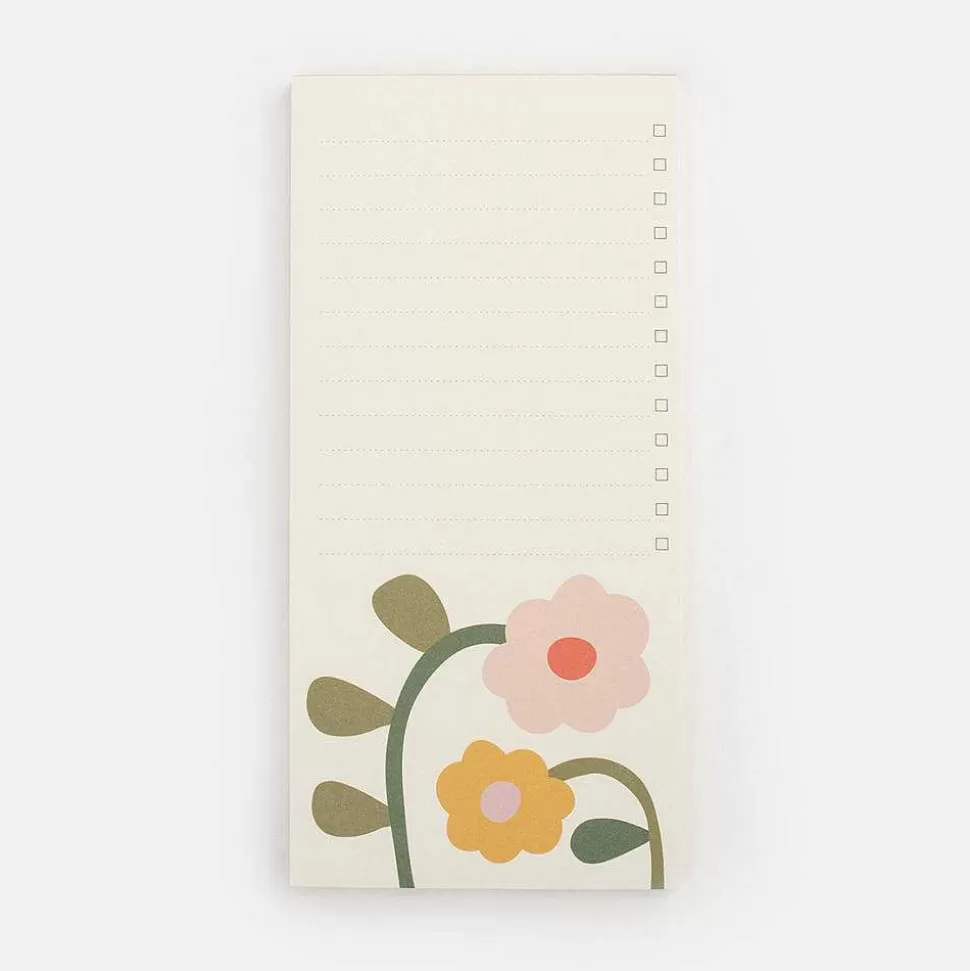 Cheap Multi Floral List Pad List Pads & Desk Pads