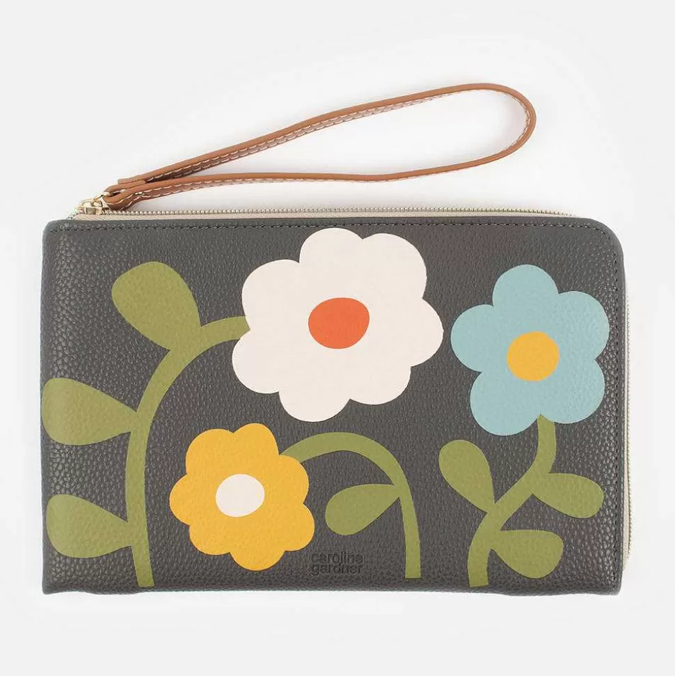 Shop Multi Floral Travel Pouch Pouches