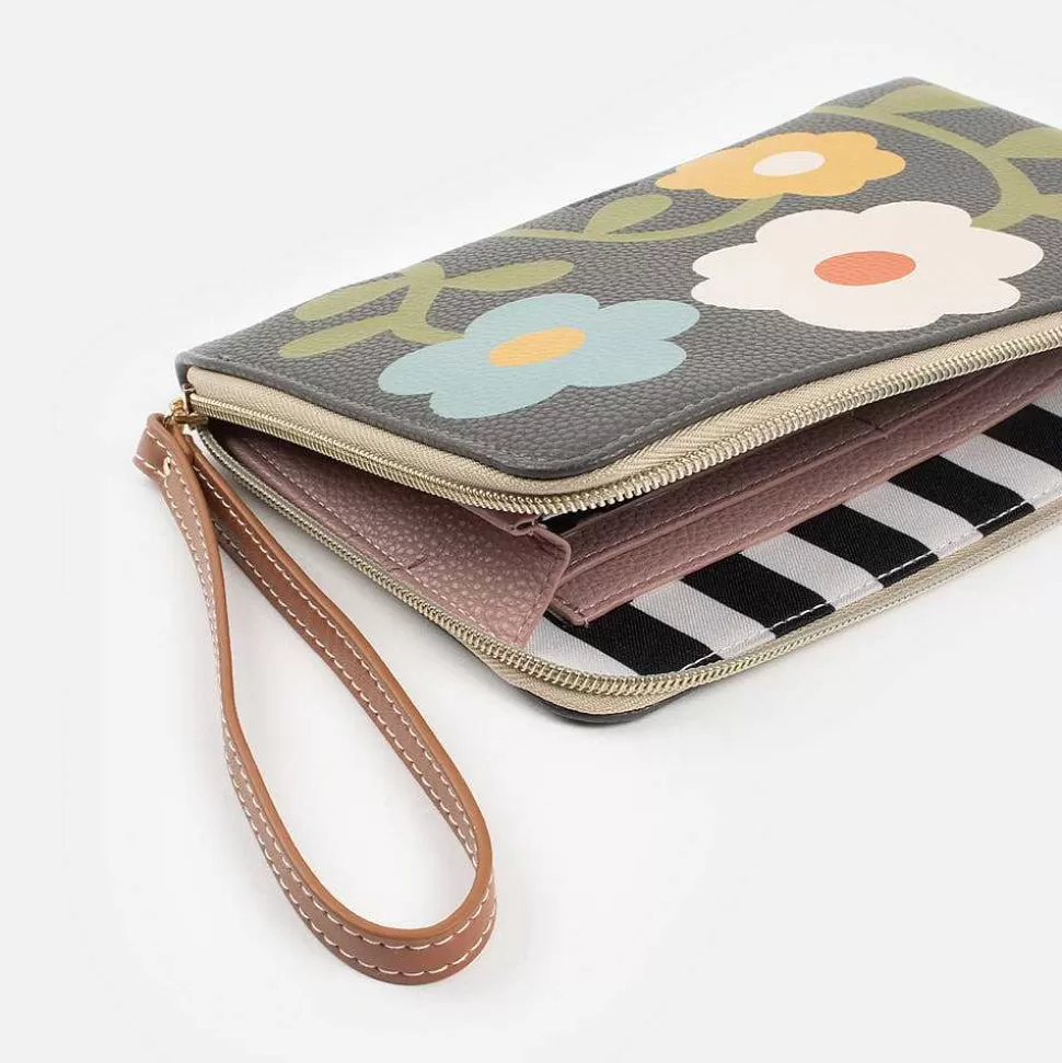 Shop Multi Floral Travel Pouch Pouches