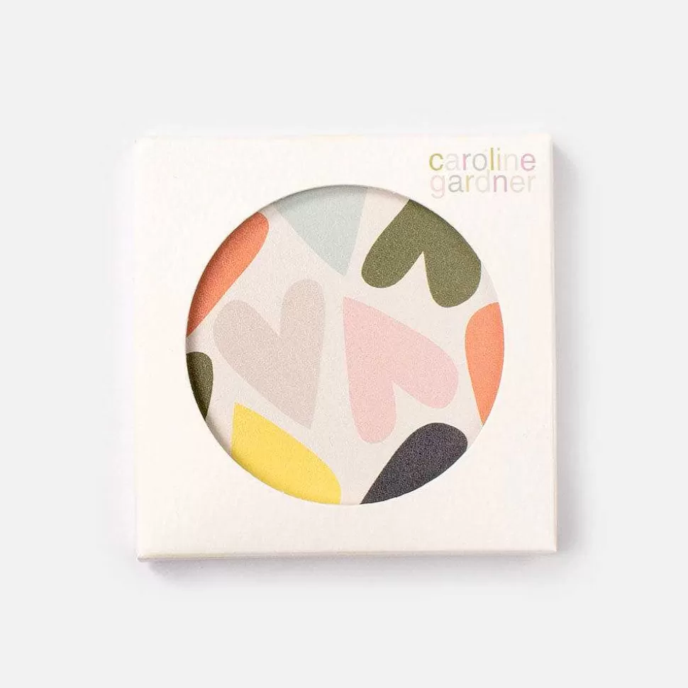 Clearance Multi Hearts Pocket Mirror Pocket Mirrors