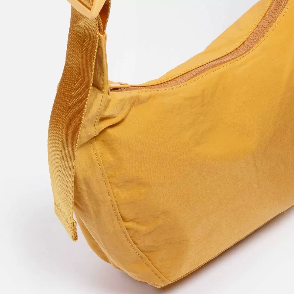 Clearance Mustard Yellow Nylon Crossbody Bag Crossbody Bags