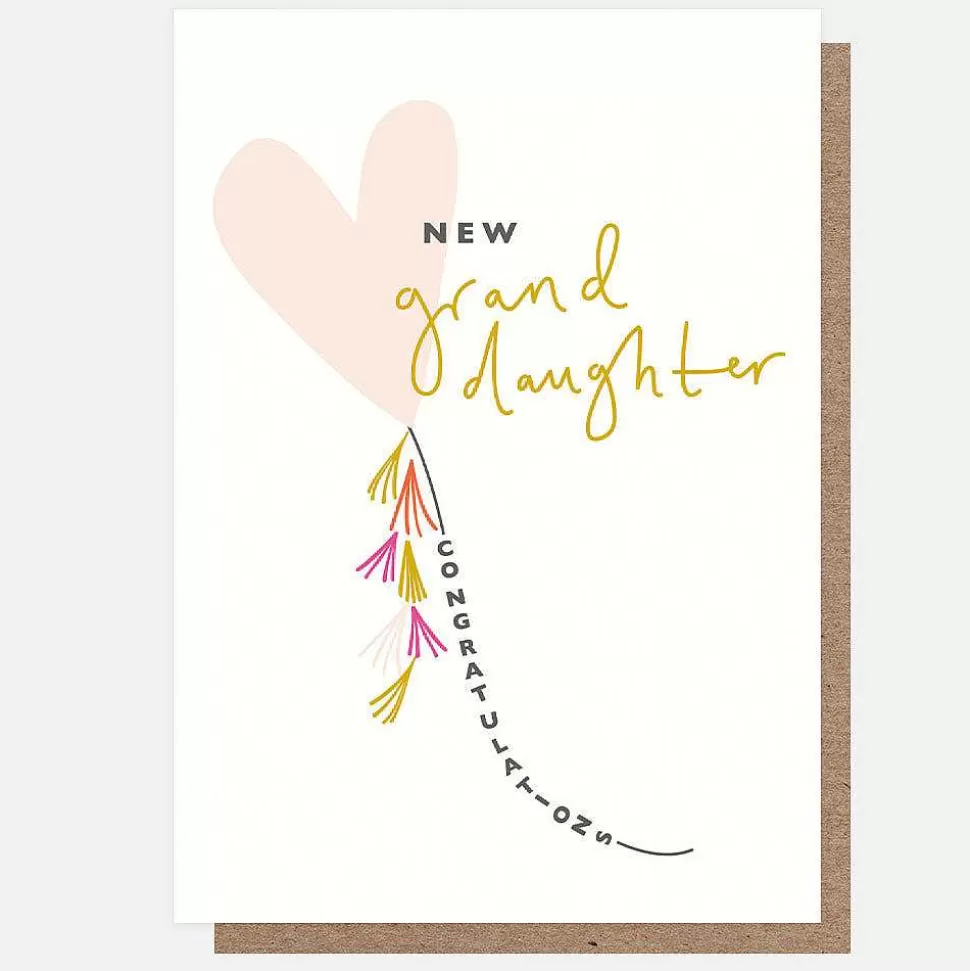 Best Sale New Granddaughter New Baby Card New Baby Cards