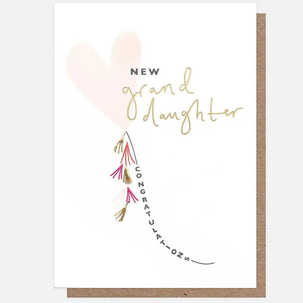 Best Sale New Granddaughter New Baby Card New Baby Cards