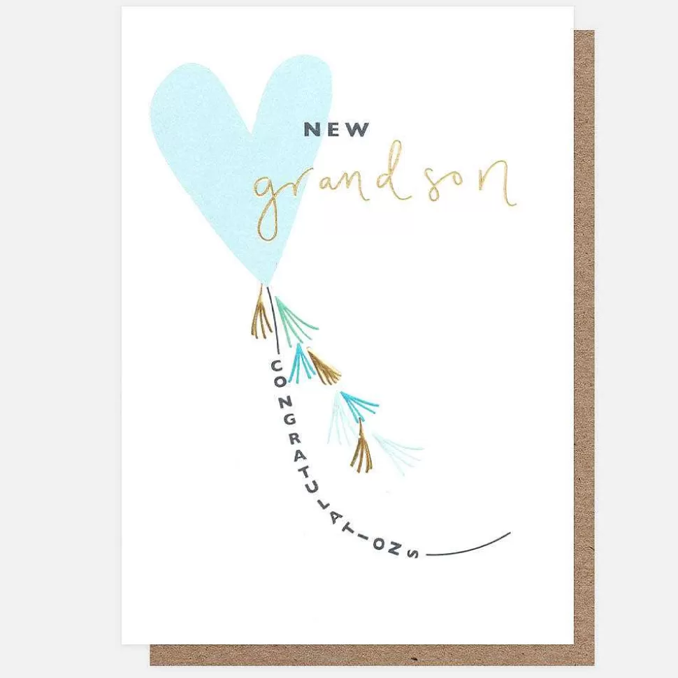 Fashion New Grandson New Baby Card New Baby Cards