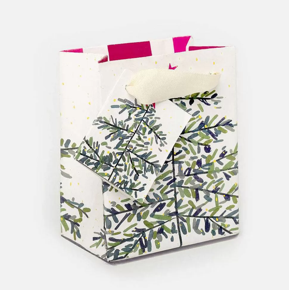 Best Painted Tree Small Christmas Gift Bag Gift Bags