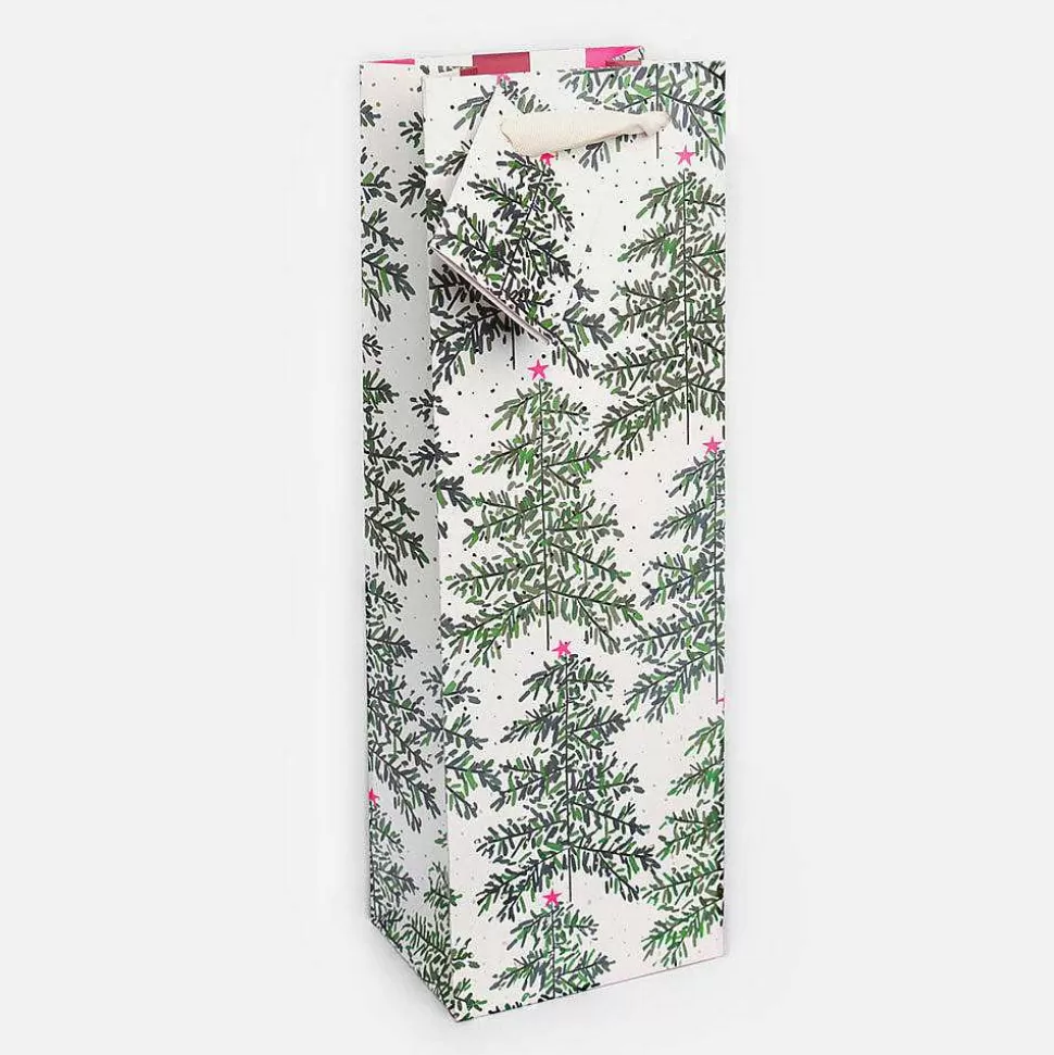 New Painted Trees Christmas Bottle Gift Bag Christmas Gift Wrap