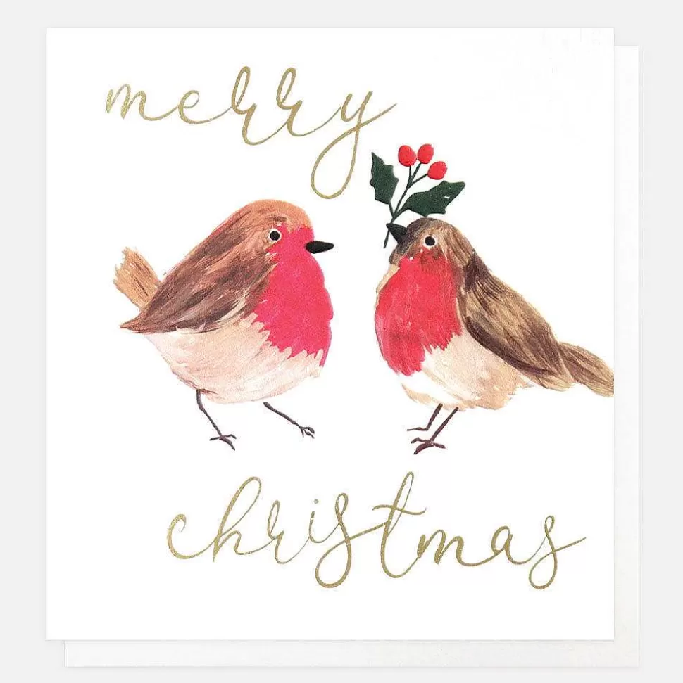 Best Pair Of Robins Charity Christmas Card Pack Of 8 Christmas Cards