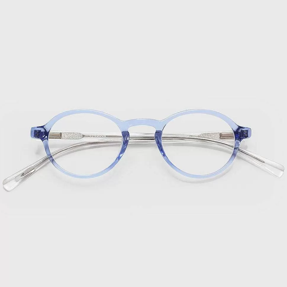 Sale Pale Blue 'Board Stiff' Reading Glasses Glasses