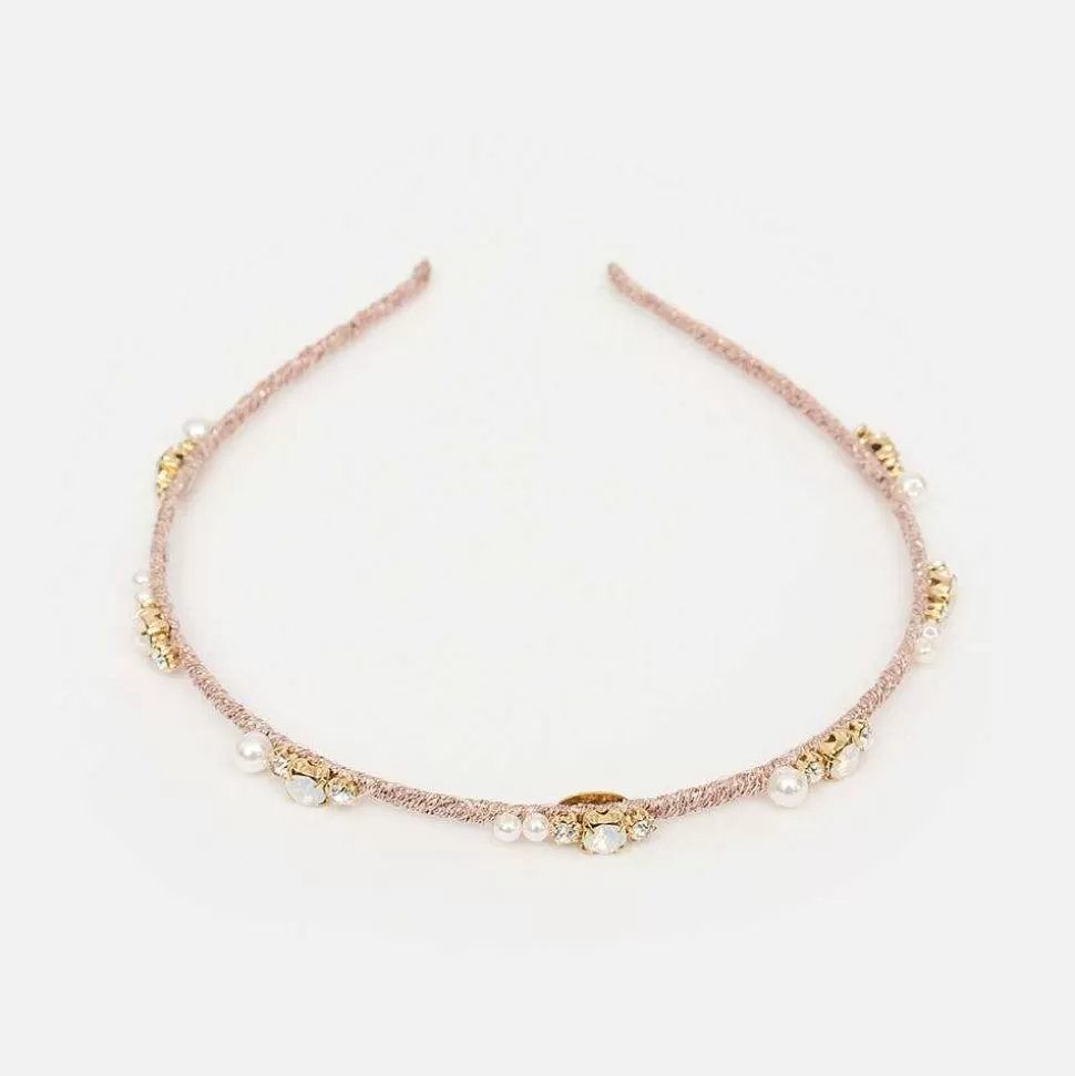 Sale Pale Pink Crystal Headband Headbands