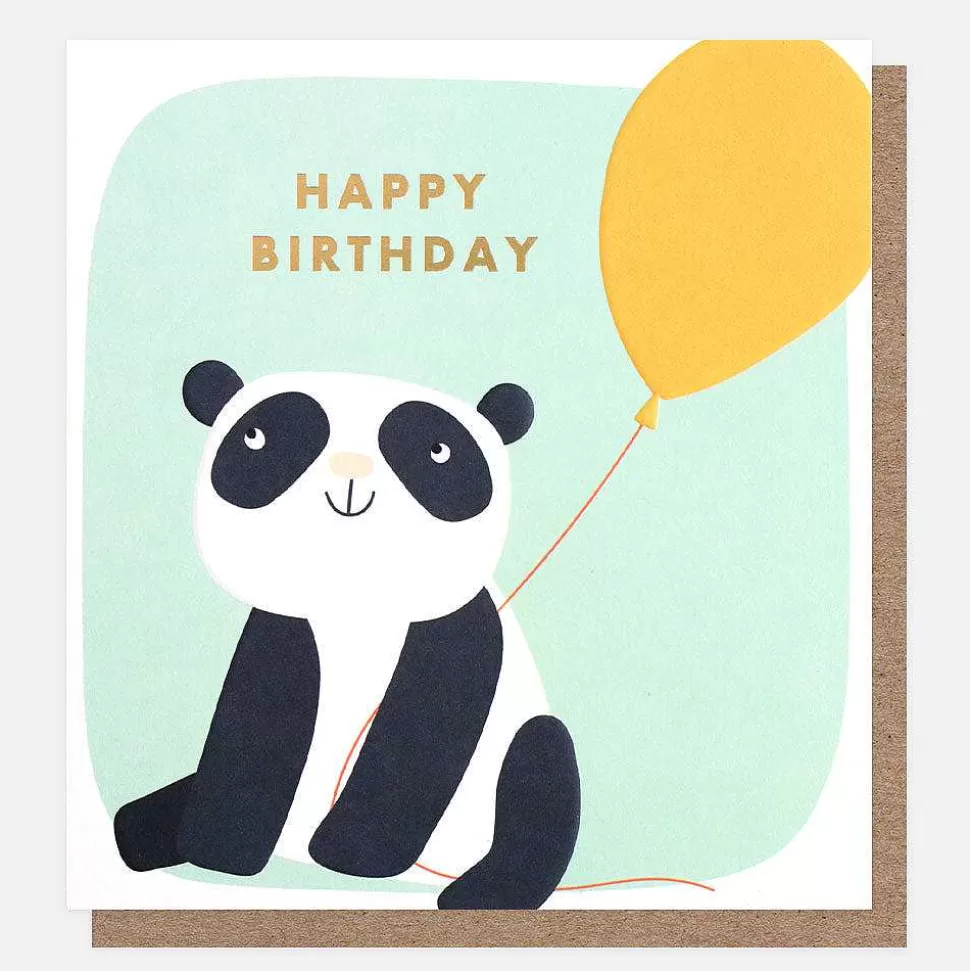 Clearance Panda Birthday Card For Kids