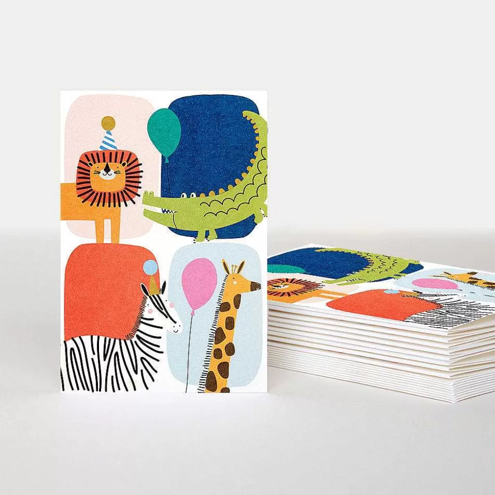 Cheap Party Animals Blank Notecards Pack Of 10 Packs Of Cards