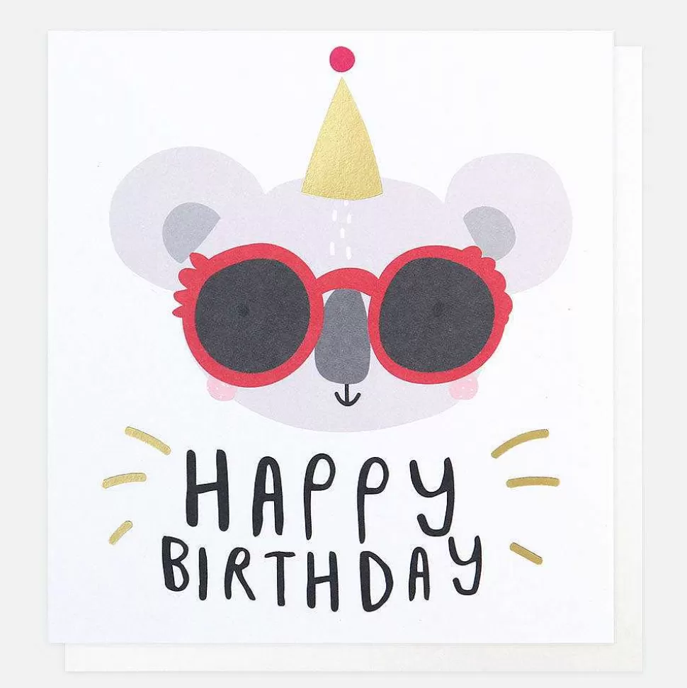 Cheap Party Koala Party Birthday Card For Kids