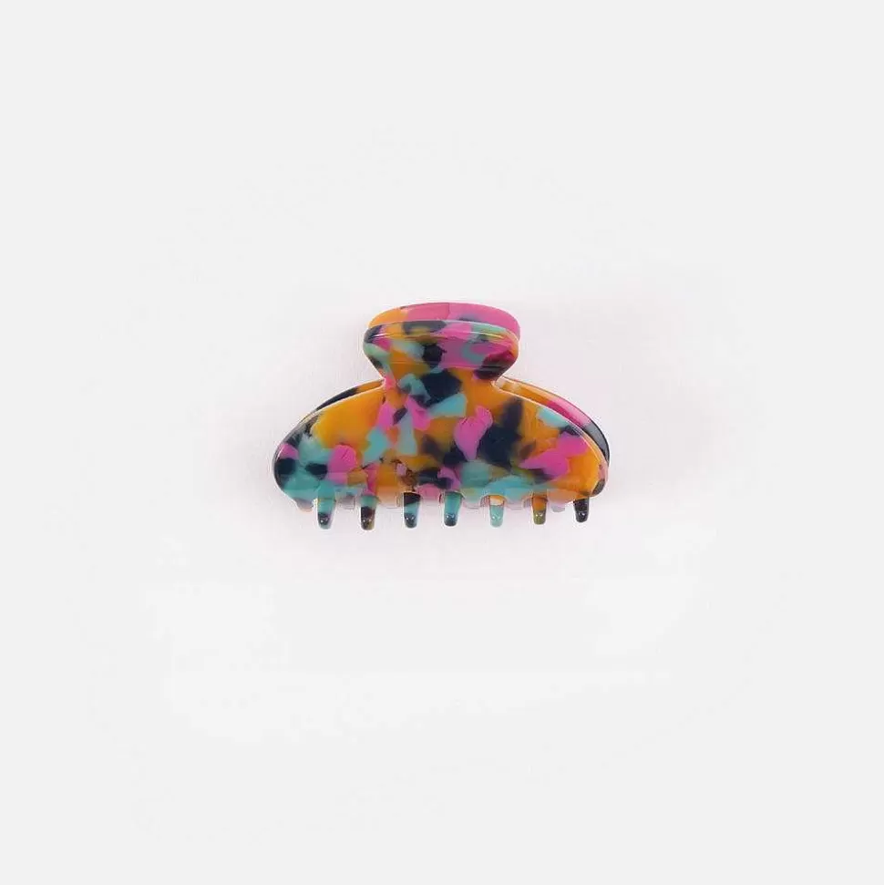 Discount Passionfruit' Glazed Mini Hair Claw Hair Clips, Grips & Claws