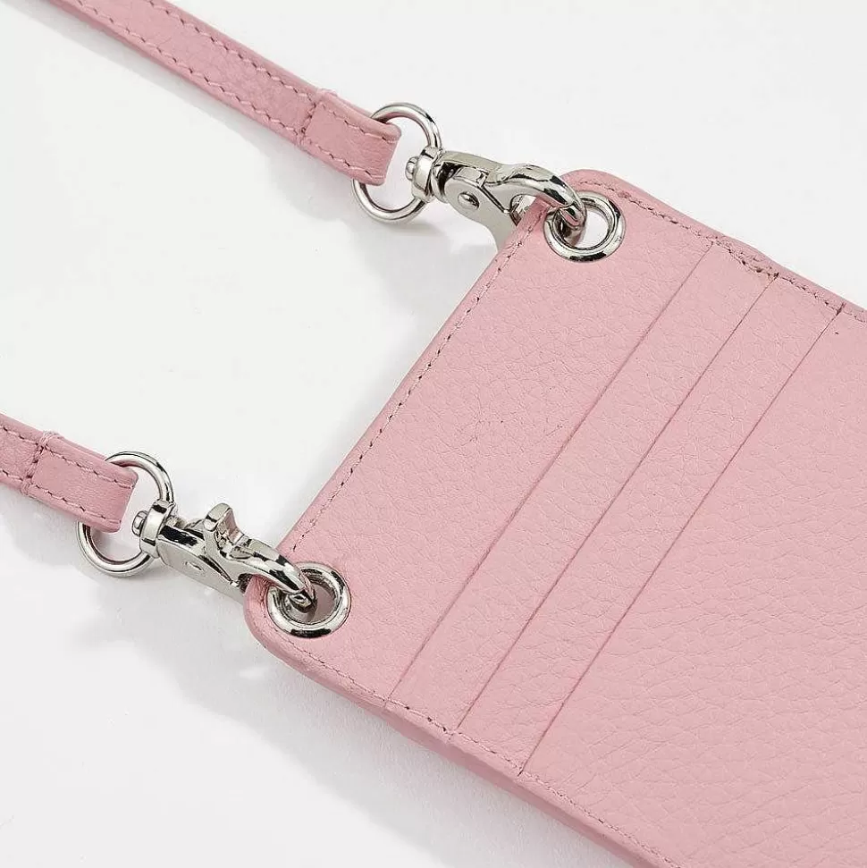 Clearance Pink Leather Phone Pouch Phone Pouch Bags