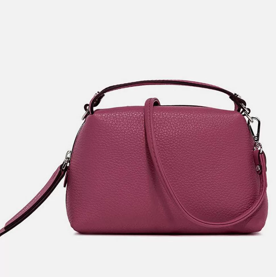 Best Sale Pink Leather Small Alifa Bag Handbags