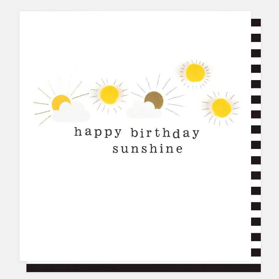 Best Sale Pom Pom Sunshine Birthday Card Birthday Cards