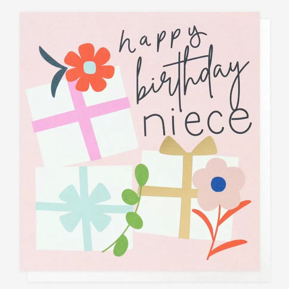 Hot Presents Birthday Card For Niece Female Relation
