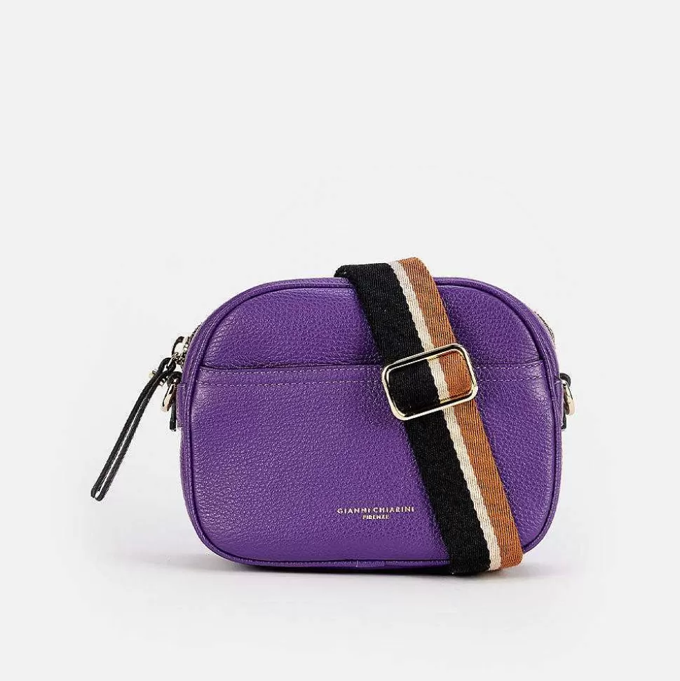 Online Purple Leather Nina Camera Bag Camera Bags