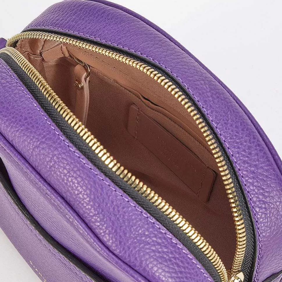 Online Purple Leather Nina Camera Bag Camera Bags