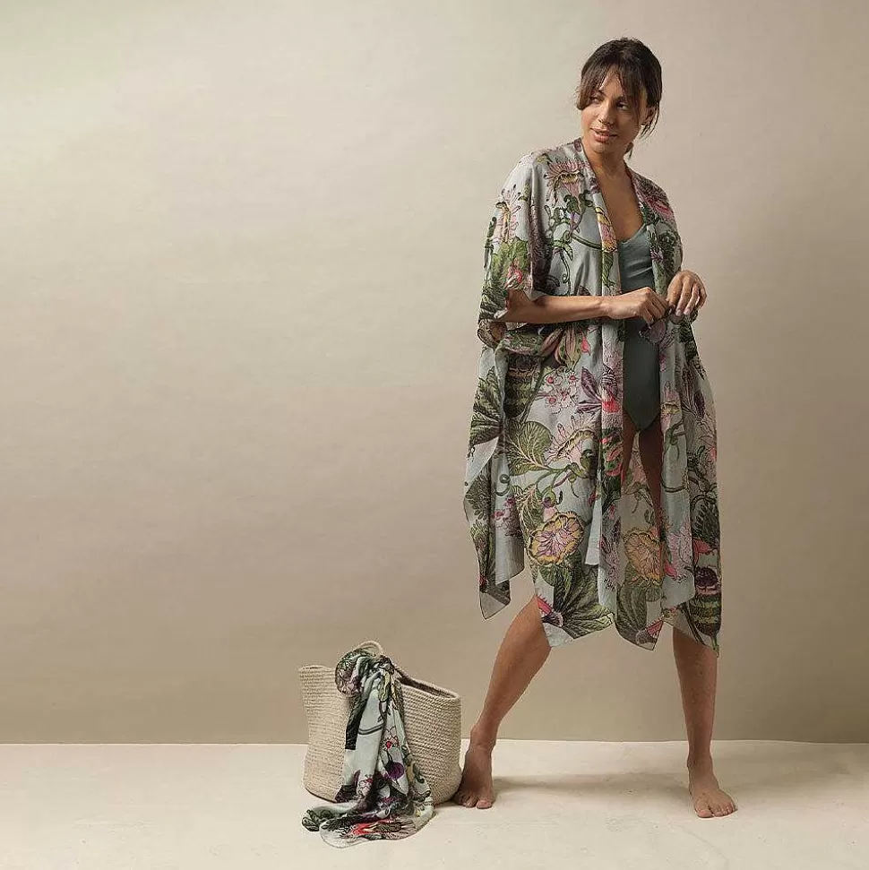 Outlet Putty Blooms Throwover Top Loungewear