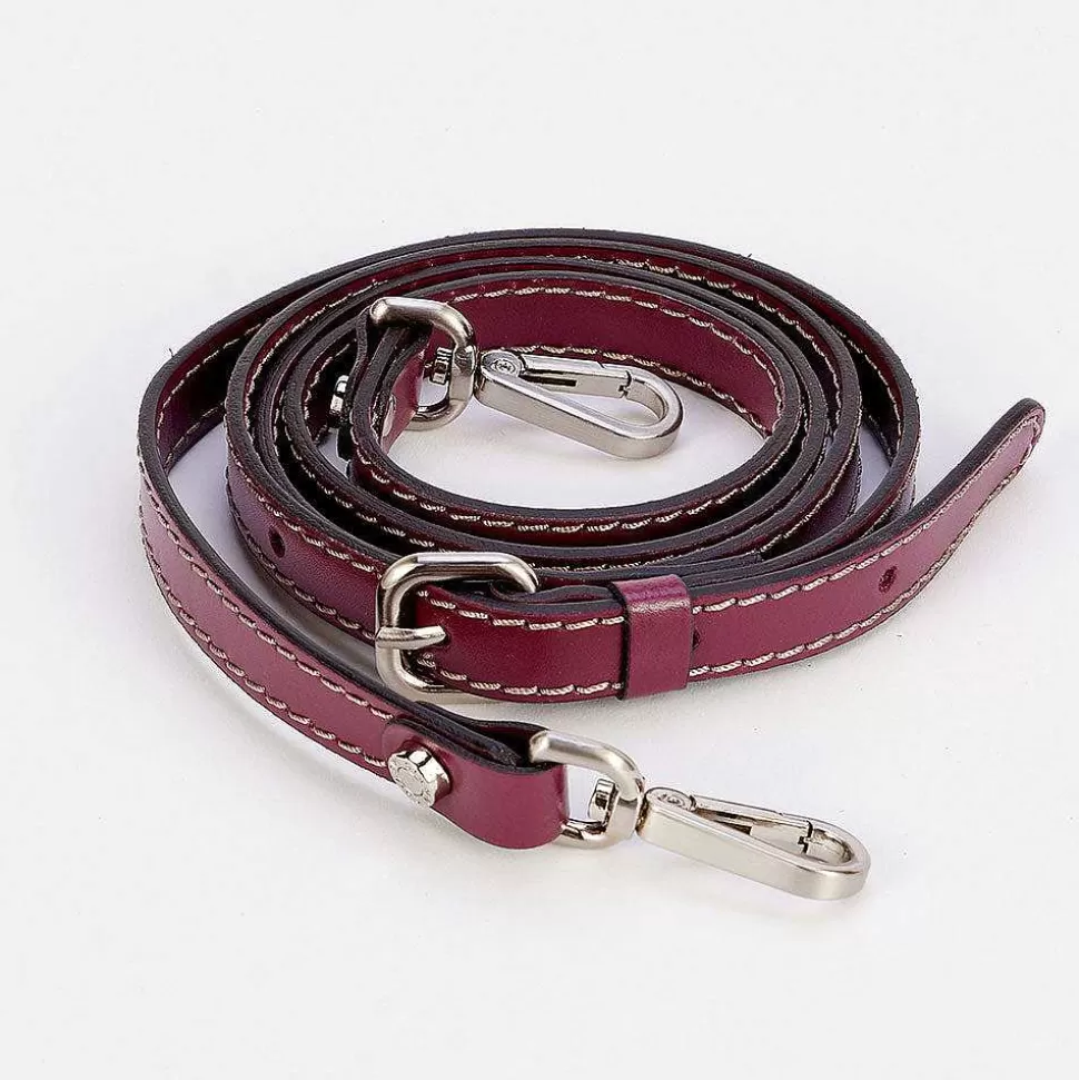 Cheap Red Beet Leather Grace Bag Shoulder Bags