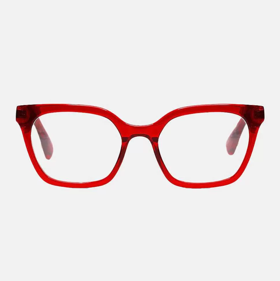 Cheap Red 'Overlook' Reading Glasses Glasses