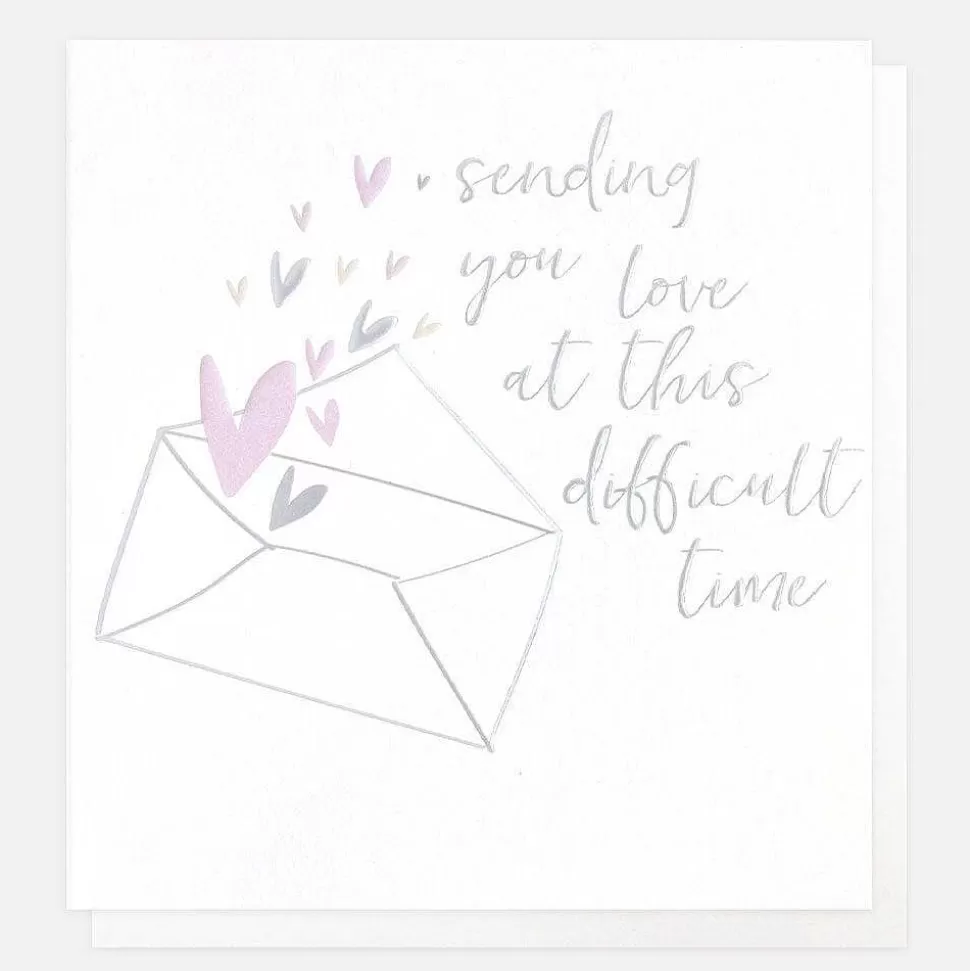 Fashion Sending You Love Envelope Sympathy Card Sympathy Cards