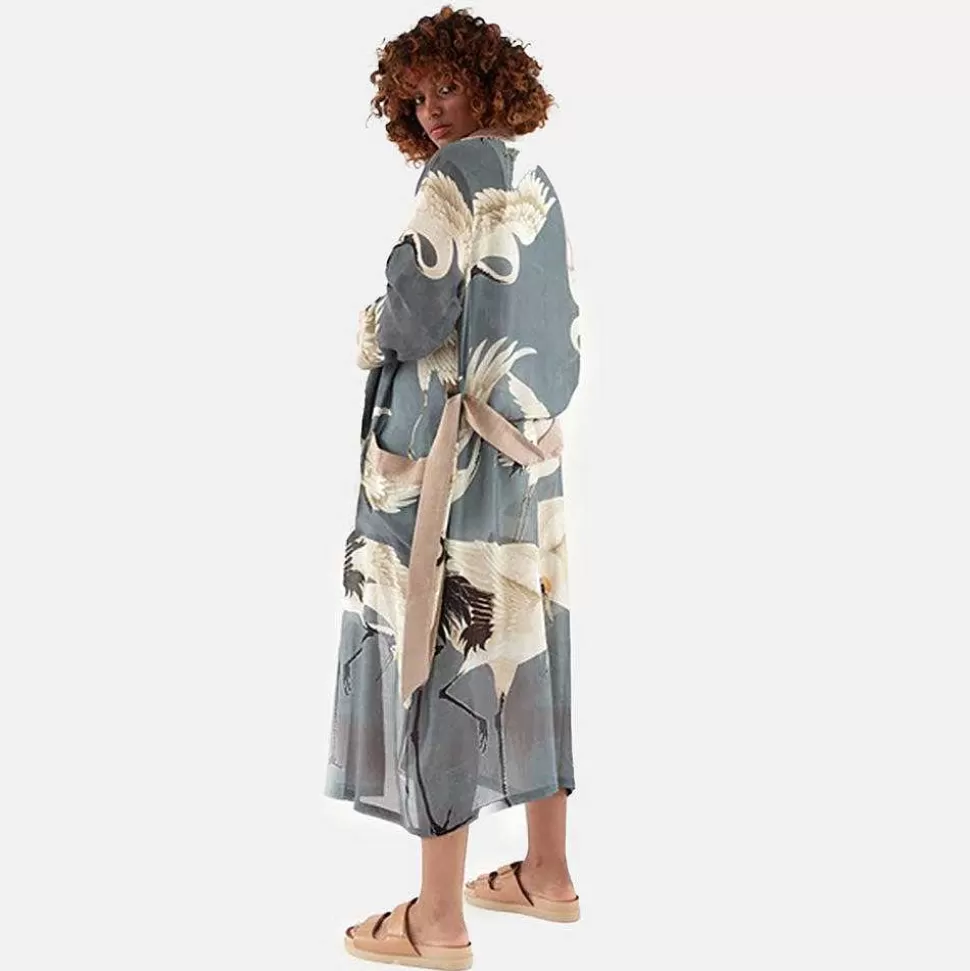 Best Sale Slate Stork Gown Loungewear