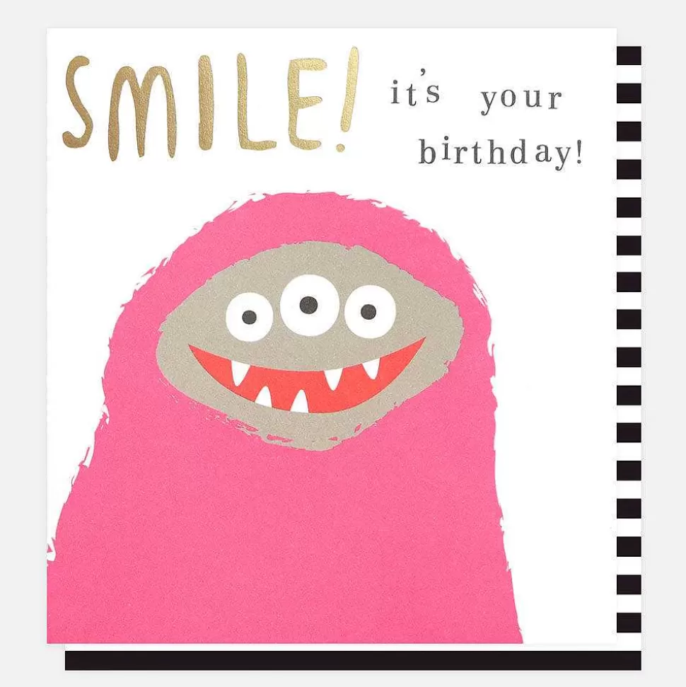 Clearance Smile Birthday Card For Kids