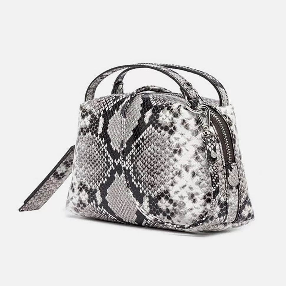 New Snake Leather Small Alifa Bag Handbags