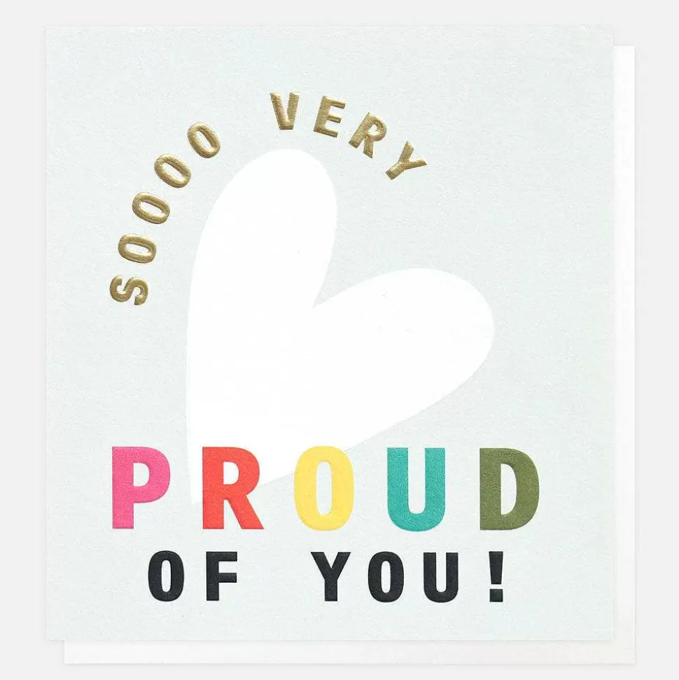 Clearance So Very Proud Of You Heart Card New Job Cards