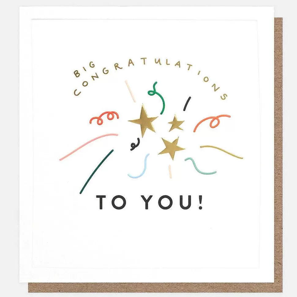 Best Stars And Confetti Congratulations Card Congratulations Cards