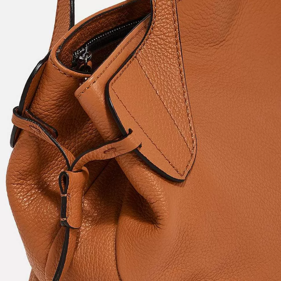 Online Tan Leather Rita Shoulder Bag Colourful Bags